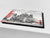 Planche de cuisine en verre trempé D13 Série D'art: Dessin 28