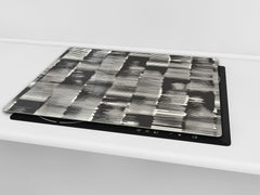 Tempered GLASS Kitchen Board D09 Other: Gray 8