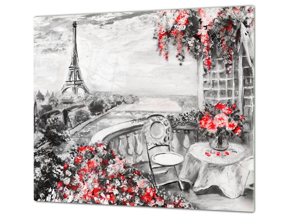 Resistant Glass Cutting Board 60D05B: Paris 2