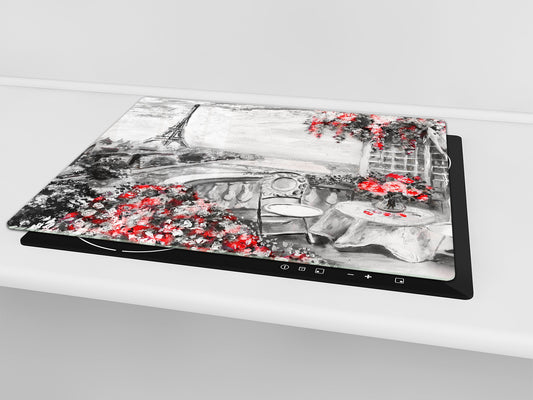 Resistant Glass Cutting Board 60D05B: Paris 2