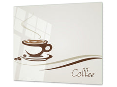 KITCHEN BOARD & Induction Cooktop Cover D05 Coffee Series: Coffee 5