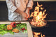 Küchenbrett aus Hartglas und Induktionskochplattenabdeckung – Schneideplatten; D07 Fruits and vegetables:  Herbs 3