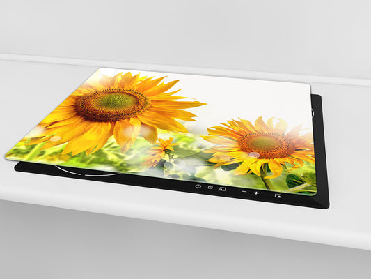 Induction Cooktop cover 60D06A: Sunflower 1