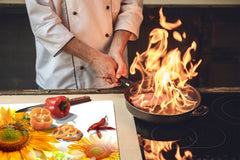 Cubierta de placa de inducción 60D06A: Girasol 1