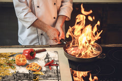 Resistant Glass Cutting Board 60D05B: Big Ben 2