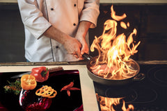 Induktionskochfeldabdeckung 60D04: Rotwein 1