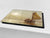 Planche de cuisine en verre trempé D13 Série D'art: Bateau 1
