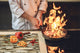 Tagliere da cucina in vetro e Copri-piano cottura a induzione; D10A Serie Textures B: Pietra 18