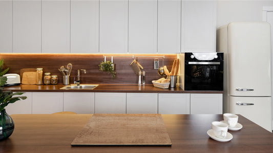 TEMPERED GLASS CHOPPING BOARD – Glass Cutting Board and Worktop Saver D26 Textures and tiles 2 Series: Light wood panel