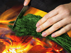 Tempered Glass Cutting Board and Worktop Saver D03 Fire Series: Fire 7
