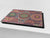 Chopping Board - Induction Cooktop Cover D14 Patterns and Mandalas Series: Stained glass 3