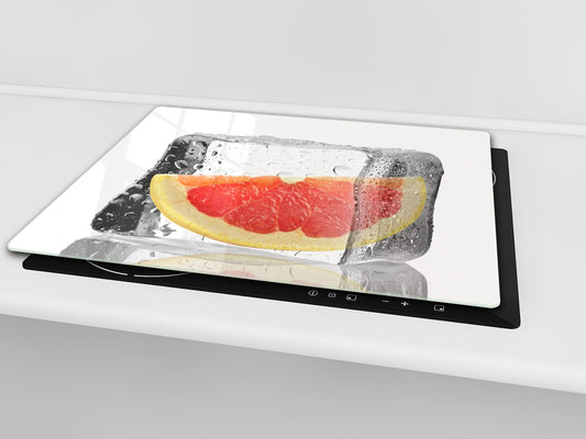 KITCHEN BOARD & Induction Cooktop Cover  D07 Fruits and vegetables: Grapefruit 2
