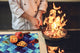 Küchenbrett aus Hartglas und Kochplattenabdeckung; D14 Patterns and Mandalas Series: Mosaic 11
