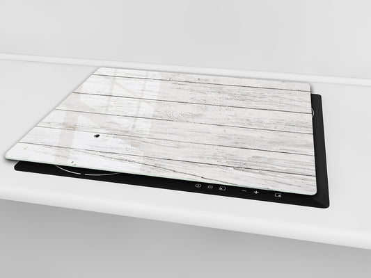 Tempered GLASS Kitchen Board – Impact & Scratch Resistant D10B Textures Series B: Wood 5