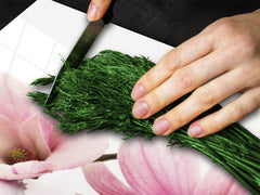 Glass Cutting Board and Worktop Saver D06 Flowers Series: Flower 1