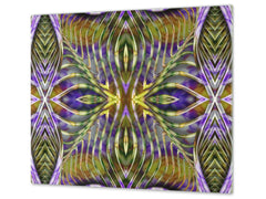 Chopping Board - Induction Cooktop Cover D14 Patterns and Mandalas Series: Decoration 1