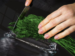 CUTTING BOARD and Cooktop Cover - Impact & Shatter Resistant Glass D02 Water Series: Water 2