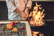 Küchenbrett aus Hartglas und Kochplattenabdeckung; D14 Patterns and Mandalas Series: Mosaic 9