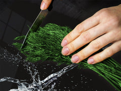 CUTTING BOARD and Cooktop Cover - Impact & Shatter Resistant Glass D02 Water Series: Water 10