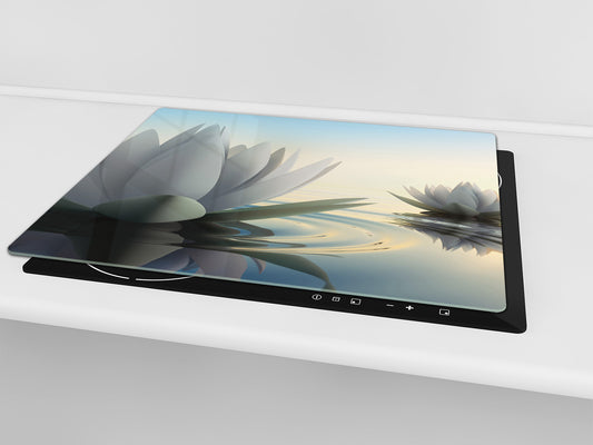 Induktionskochfeldabdeckung 60D06A: Lotusblume 1