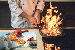 Induktionskochfeldabdeckung 60D06A: Lotusblume 1