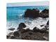 Very Big Kitchen Board – Glass Cutting Board and worktop saver; Nature series DD08: Costa marina 11