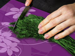 Glass Cutting Board and Worktop Saver D06 Flowers Series: Flower 2