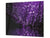 Tabla de cortar decorativa de cristal templado y cubre vitro; D09 Serie diversos: Mini leds de púrpura