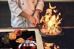 GIGANTE ASSE DA CUCINA e Copri-piano cottura a induzione; Serie di vini DD04: Tè 2