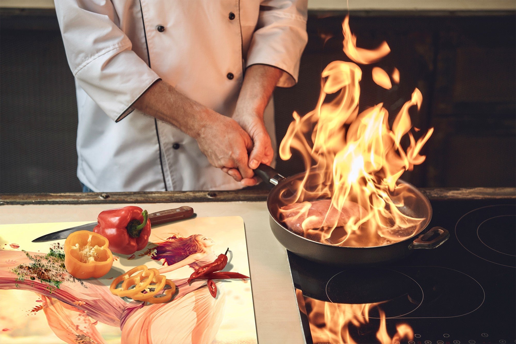 Glass Pastry Board 60D18: Inspired