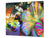 Mehrfunktional Hartglas Gehärtetes - Abdeckplatte für Induktionskochfeld - Schneideplatten;  Drawings Series: Butterfly