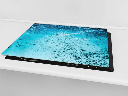 Tempered GLASS Cutting Board 60D10: Water 1