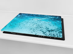 Tempered GLASS Cutting Board 60D10: Water 1