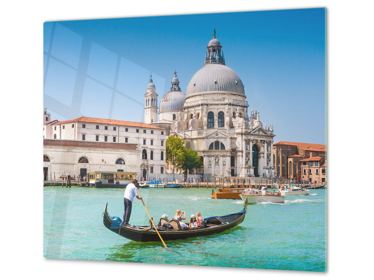 CUTTING BOARD and Cooktop Cover D11 Cities Series: city