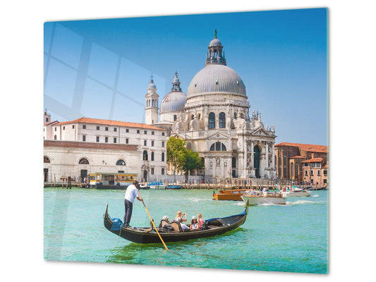 CUTTING BOARD and Cooktop Cover D11 Cities Series: city