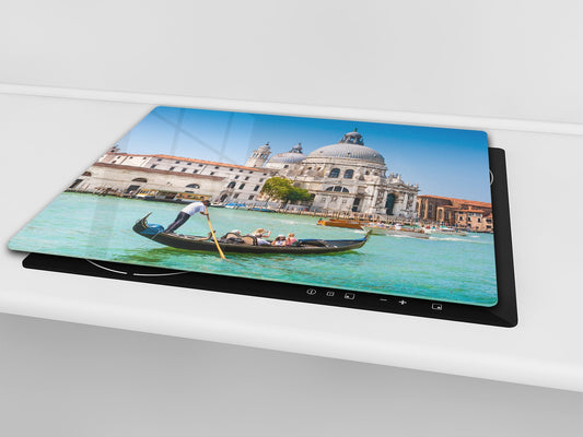 CUTTING BOARD and Cooktop Cover D11 Cities Series: city