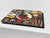 Glass Kitchen Board 60D03A: Mosaic with spices 4