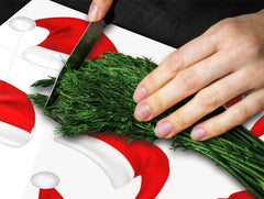 CUTTING BOARD and Cooktop Cover ;D20 Christmas Series: Santa hats