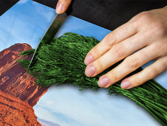 Worktop saver and Pastry Board 60D08: Rock formations