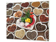 Glass Kitchen Board 60D03A: Spices from the heart