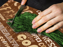 Tagliere in VETRO temperato – Proteggi-piano di lavoro e spianatoia; D05 Serie Caffè Caffè 132