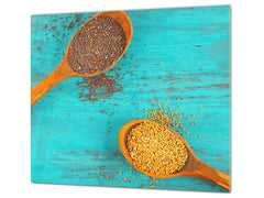 Induction Cooktop Cover Kitchen Board 60D03B: Grains of groats