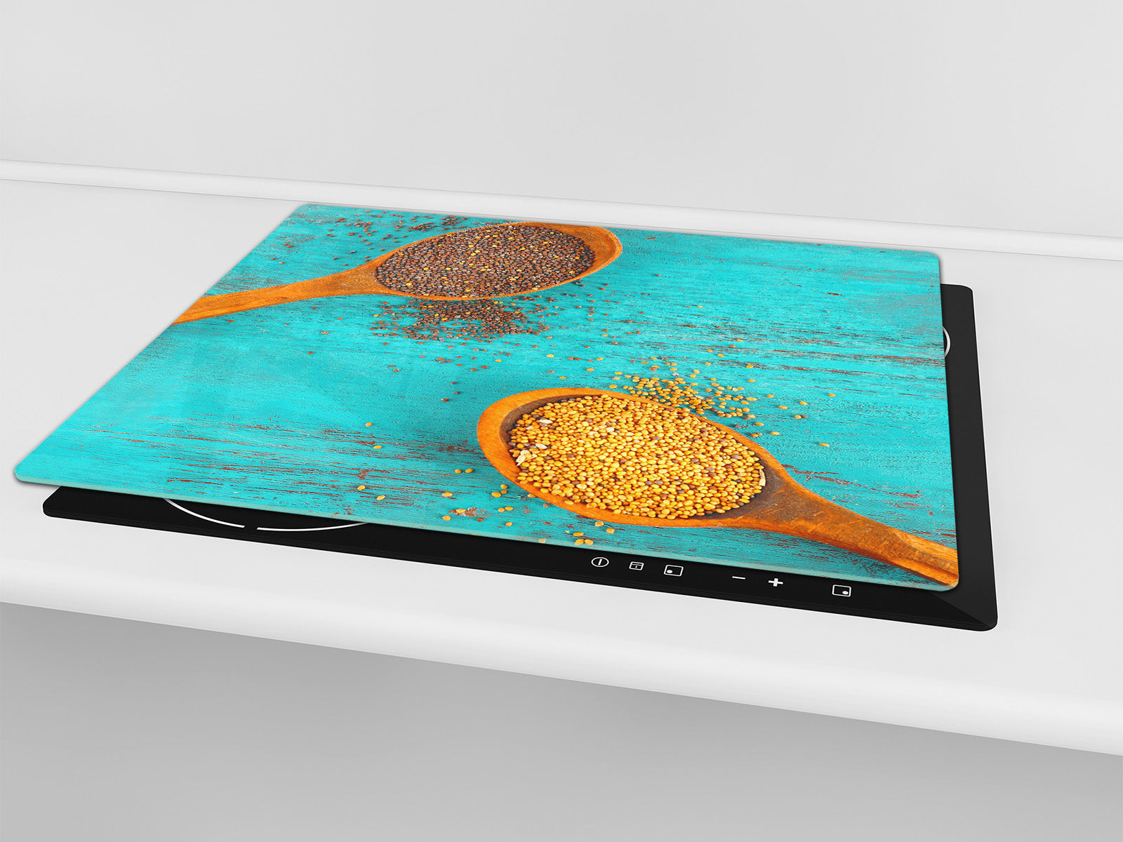 Induction Cooktop Cover Kitchen Board 60D03B: Grains of groats