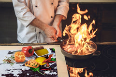 Worktop saver and Pastry Board 60D02: Ingredients of the sauce