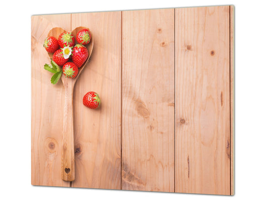 Worktop saver and Pastry Board 60D02: Strawberry heart