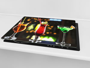 Glass Countertop 60D11: Colorful drinks 1