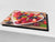 Tabla de cocina de vidrio templado - Tabla de corte de cristal resistente D07 Frutas y verduras: Frutas 33