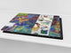 Resistant Glass Cutting Board 60D05B: Modern Art
