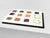 Glass Kitchen Board 60D03A: Mosaic with spices 5