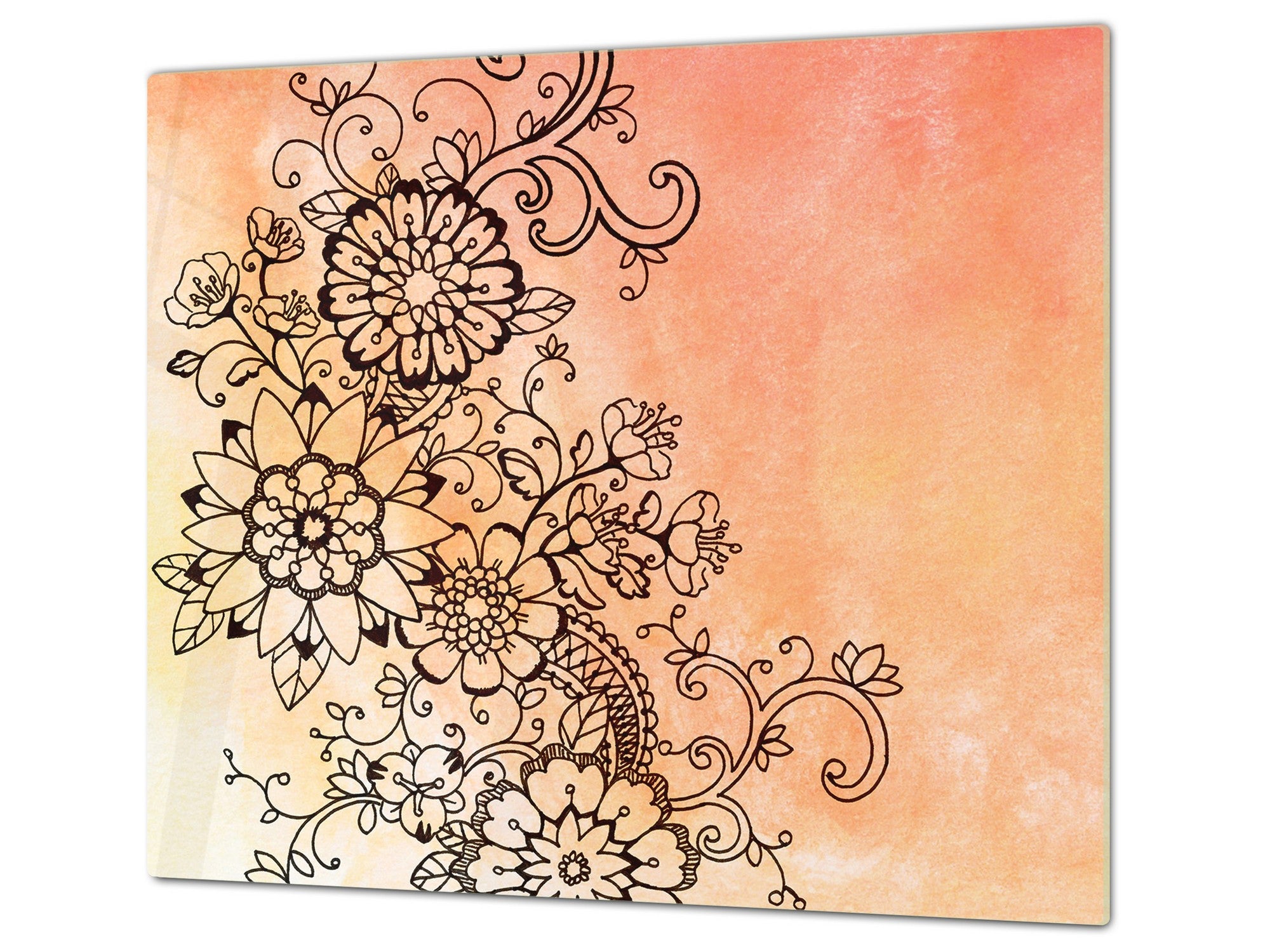 Glass stove top 60D21: Moroccan pattern 2